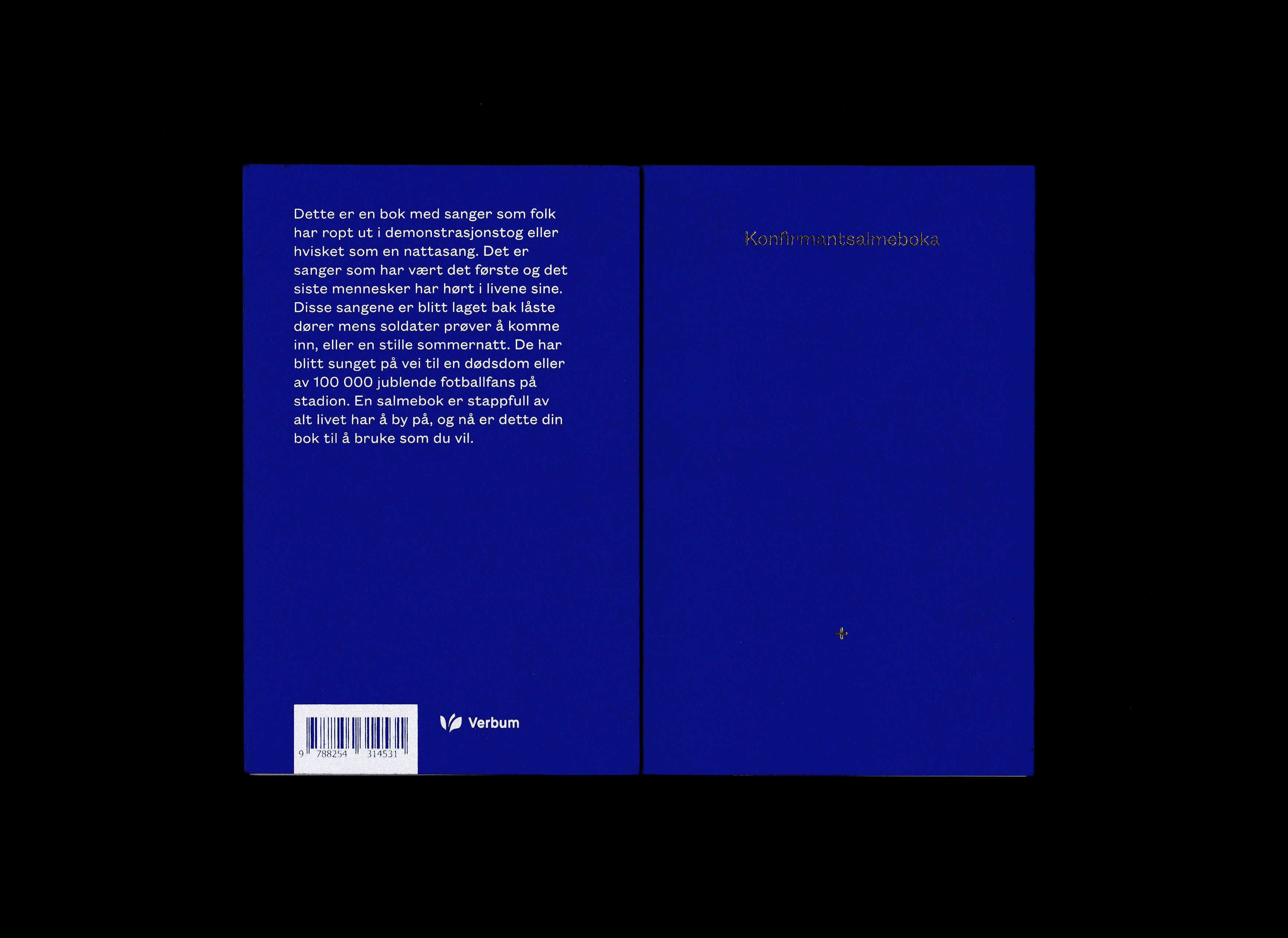 Bokomslag til Konfirmantsalmeboken