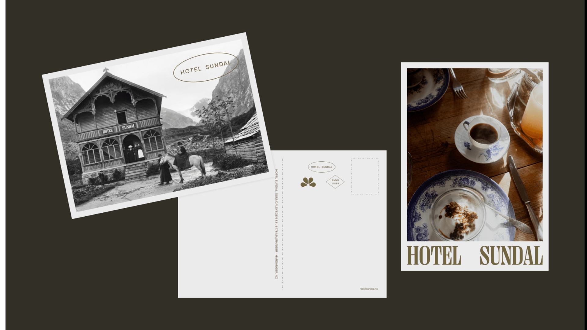 Postkort Hotel Sundal