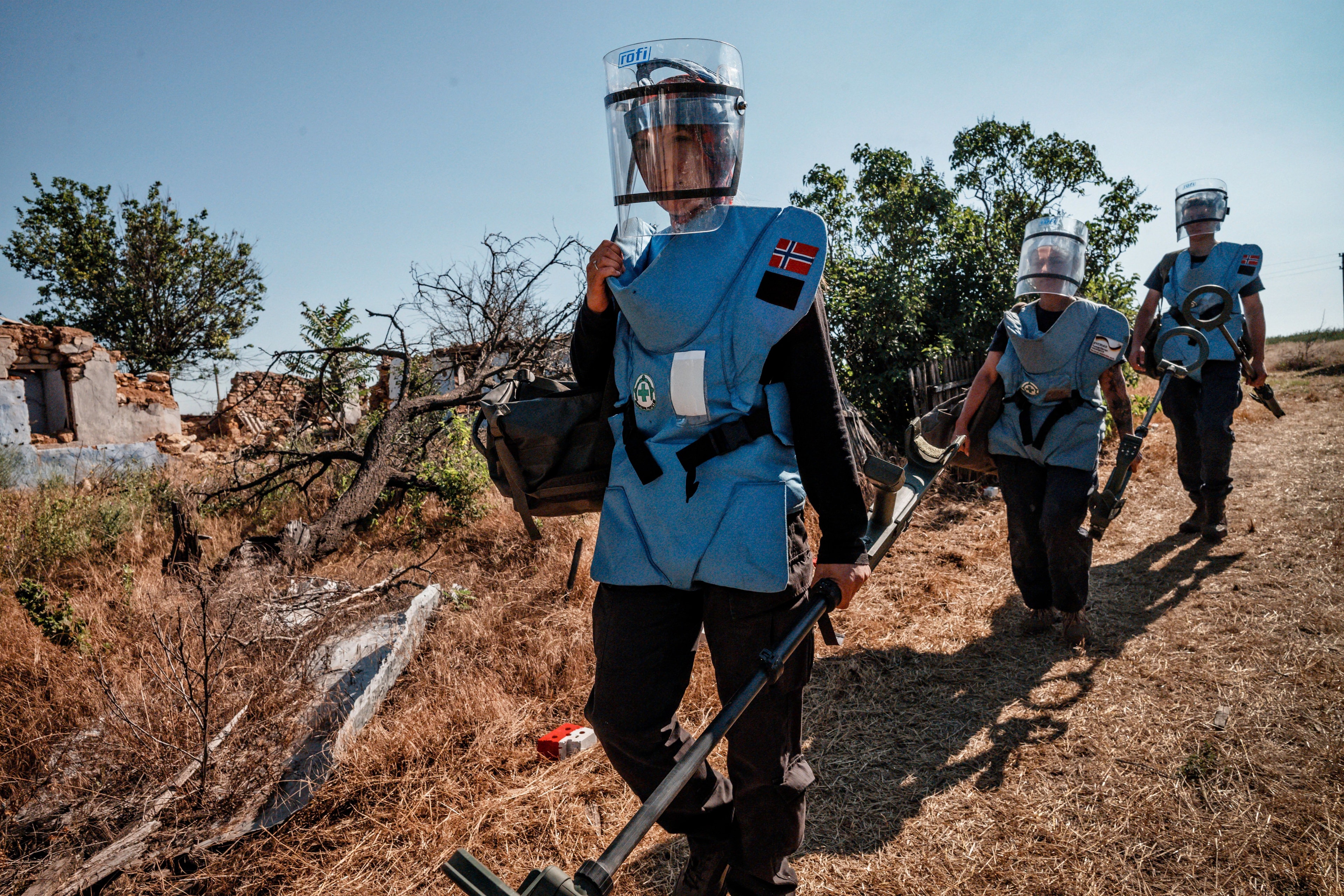 Mineryddere i Ukraina