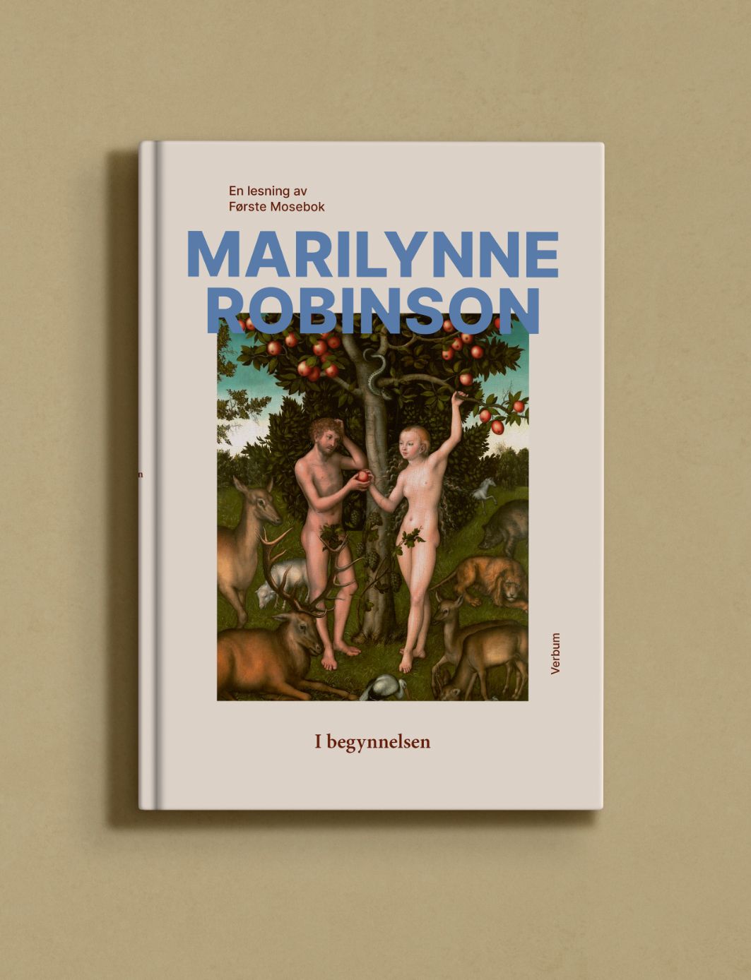 Bokomslag Marilynne Robinson I begynnelsen