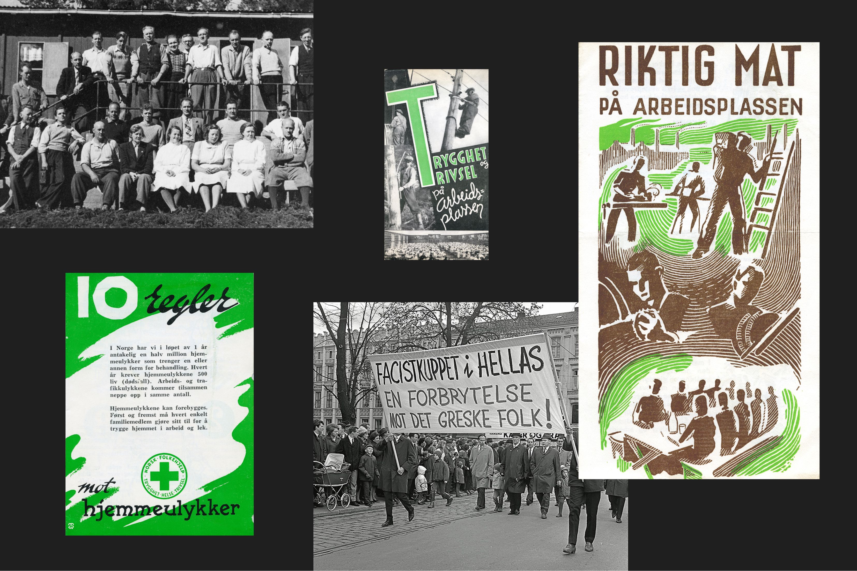 Norsk folkehjelp gamle trykksaker